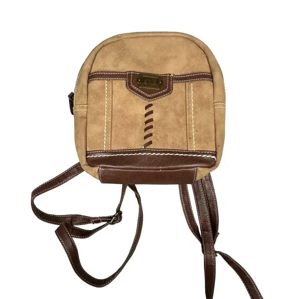 B.O.C Born Concept Chocolate‎ Brown One Size Saddle Leather Backpack Purse